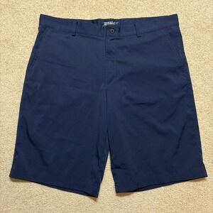 Nike Golf Shorts Mens 36 Blue Dri-FIT Tour Performance 11" Golf Stretch